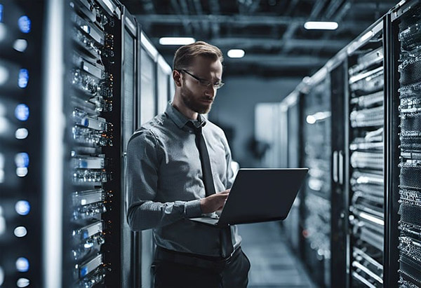 Servereinstellung für das Hosting von WordPress.