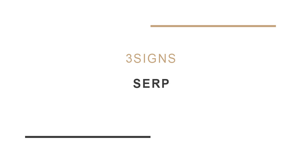 SERP (Search-Engine-Result-Pages)